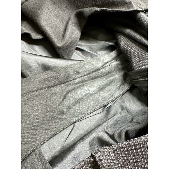 Paul Betenly Suit Mens 42L Jacket 36x31 Pants Black Brown Pinstripe Thomas Wool - Picture 13 of 13